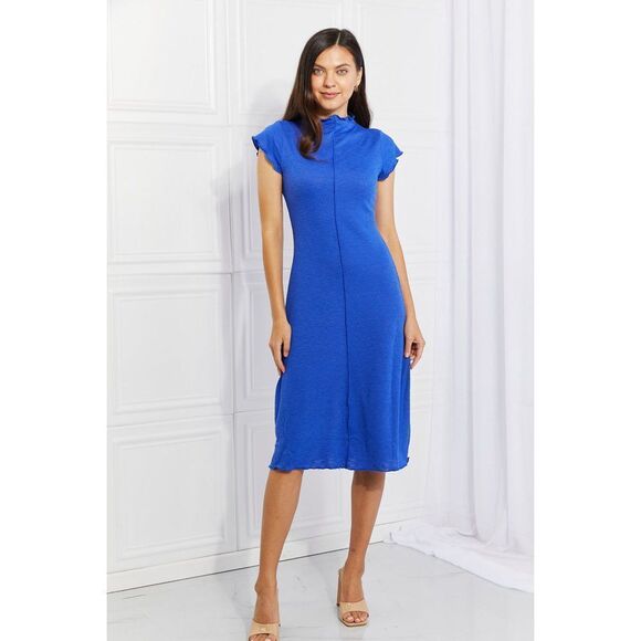 Culture Code Full Size Self Made Woman Mock Neck Dress - Picture 1 of 10